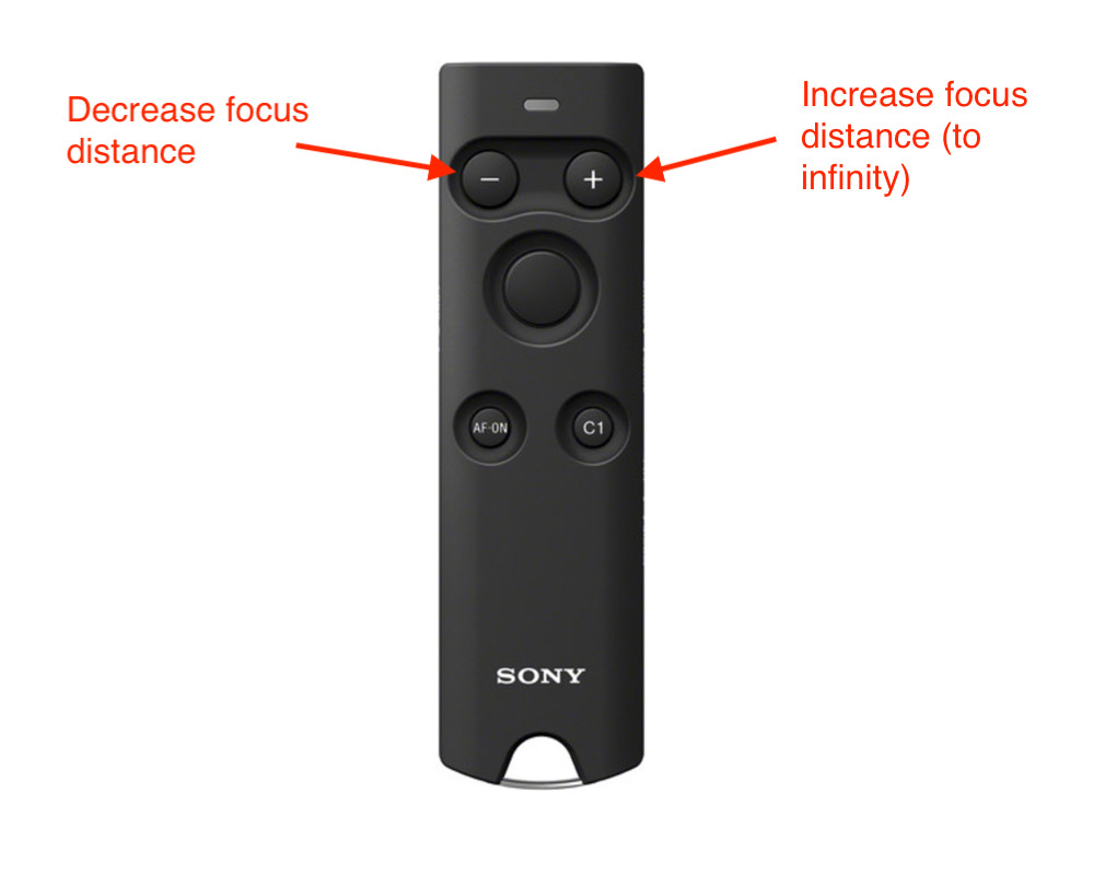 Sony RMT-P1BT bluetooth remote